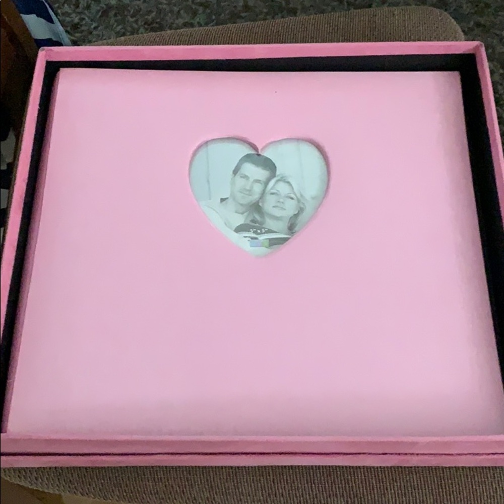 Pink scrapbook